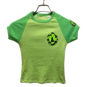 COPY - Chrome hearts green baby tee